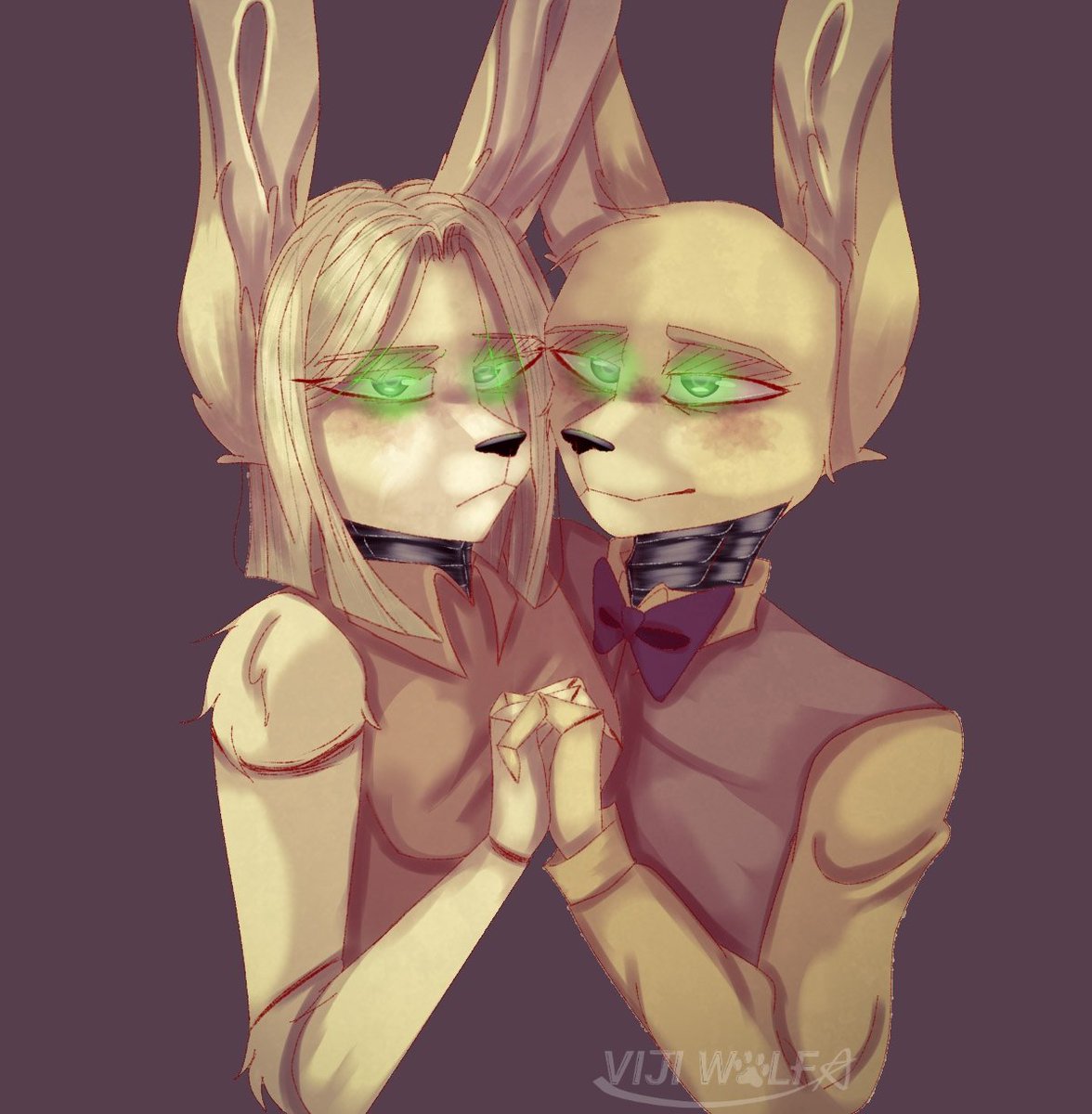 ViJi_Wolf's tweet photo. #FNaF
#Spring_Bonnie
#Fem_Spring_Bonnie https://t.co/vMThwmkmZc