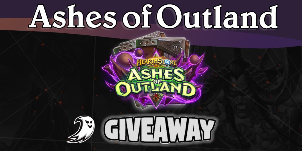 Hearthstone #AshesOfOutland Pre-Purchase MEGA Bundle Giveaway 🎁

👻 Follow Us
👻 Retweet this post

The registration period is between 18.03.20 - 27.03.20.
The winner will be announced on 28.03.20.

#TeamPhantasma #Hearthstone