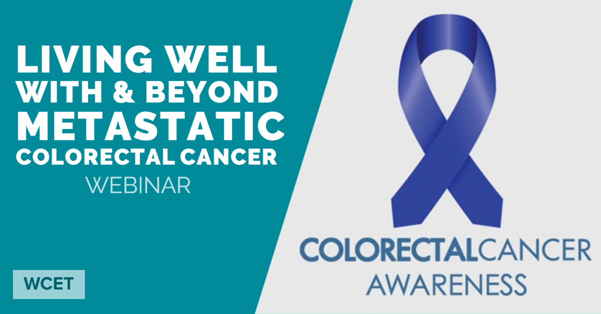 In honour of World Colorectal Cancer Month - March 2020 - #theWCET is providing a free #webinar! Dr. Claire Taylor sheds light on some of the #challenges with metastatic #colorectalcancer. @claire_taylor22

Watch it online today! ➡️➡️ ow.ly/yVHS50yI0eg
#ColorectalHealth
