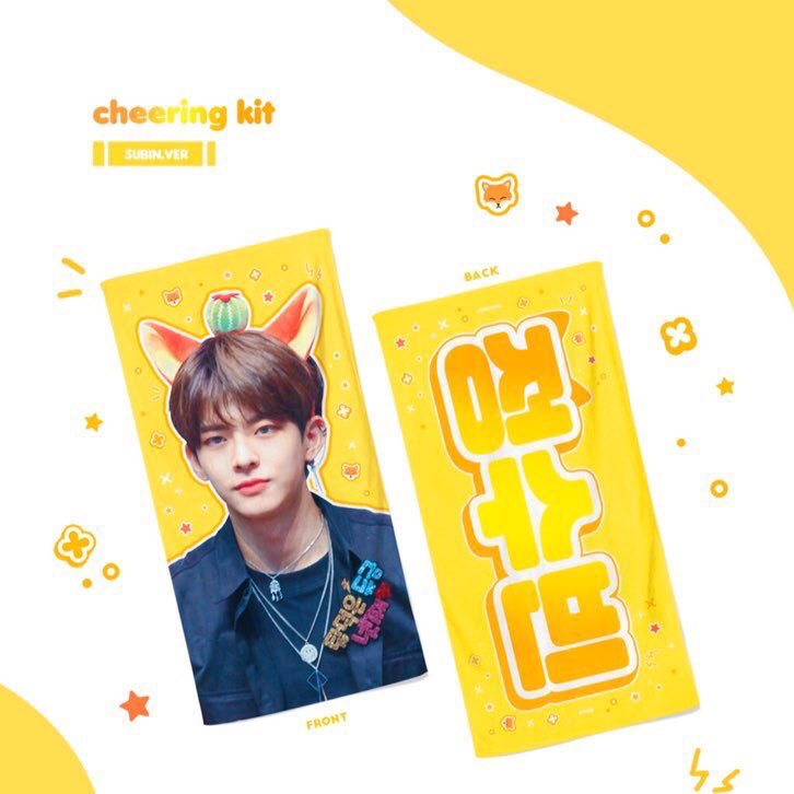 soft_mallang's tweet photo. [MY GO🇲🇾]
#VICTON #SUBIN #수빈 🦊 cheering kit for subin 🦊 from @victonsuuub

✨Price: RM95
💖slogan + zipper bag + polaroid

📅30 March ; 10PM

❌No 2nd payment required
⚠️Price included EMS only

DM @soft_mallang to otrder! https://t.co/80tYuHrksm