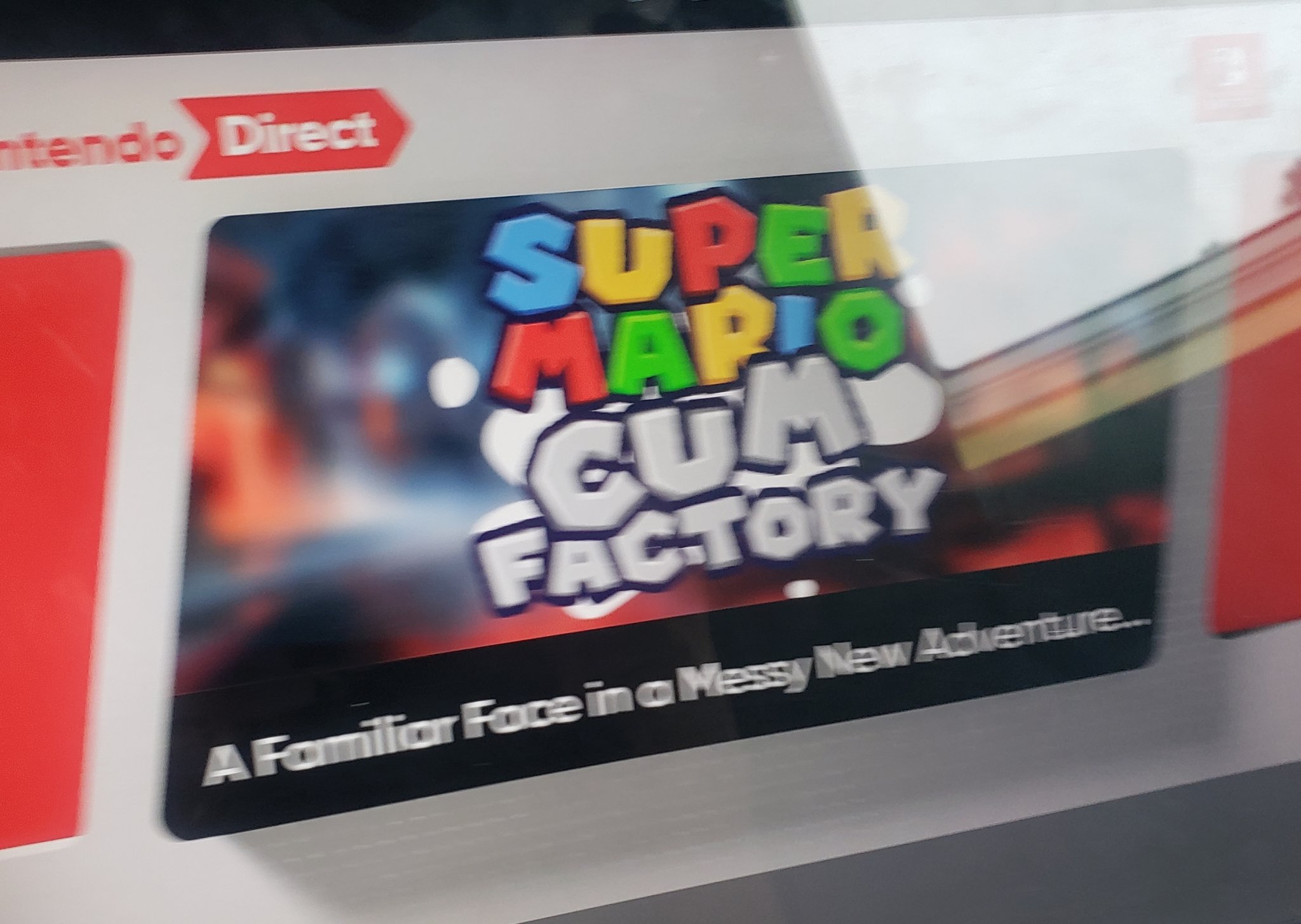 Post funny obviously/deliberately fake Nintendo Direct Leaks