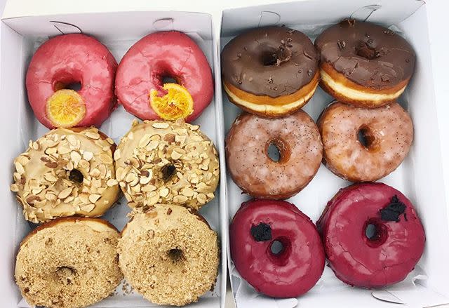 At @doughbrooklyn we pride ourselves on our handcrafted doughnuts made in small batches so they're always as fresh as possible for you!💕🍩

📷: @paleandhungry