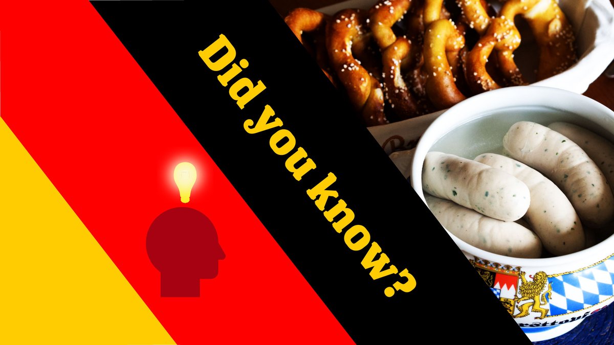 exploringGER's tweet photo. There are more than 1,000 different kinds of sausages  in Germany. In Bavaria, the white sausage is traditionally eaten with a pretzel and sweet mustard. 🥨🍽️🇩🇪

#germany #germancuisine #germanlife #germantravel #exploringgermany https://t.co/bt5FAHjHea