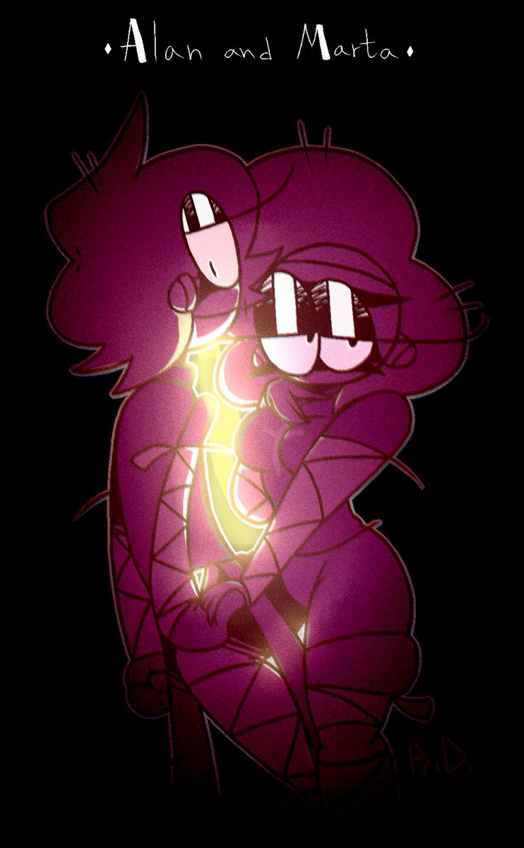 PurpleUnknownKD's tweet photo. There won't be much information, but.
These are some of the minor characters in the animation project.
And yes, they are twin brother and sister. https://t.co/WPuyceV42d