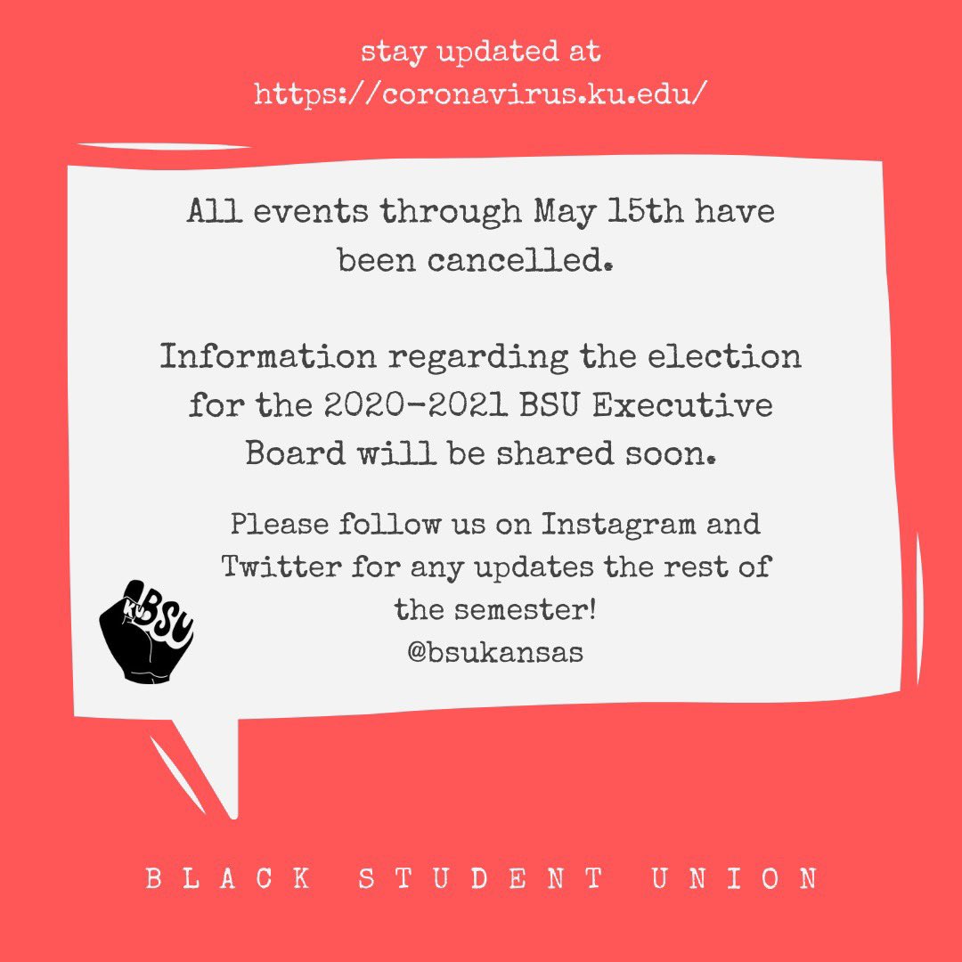 KU Black Student Union (@bsukansas) on Twitter photo 