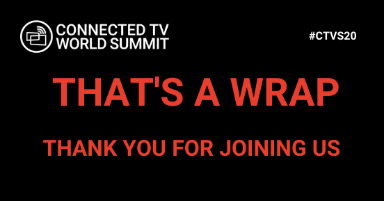 VideonetNews's tweet photo. And that brings the #CTVS20 live stream to a close. Thank you to everyone who joined us today & especially our partners & speakers for making this stream possible. We hope you all enjoyed it. Sessions will be available for catch up at https://t.co/WmKlGf89Dz very shortly. https://t.co/HHU2WZypim
