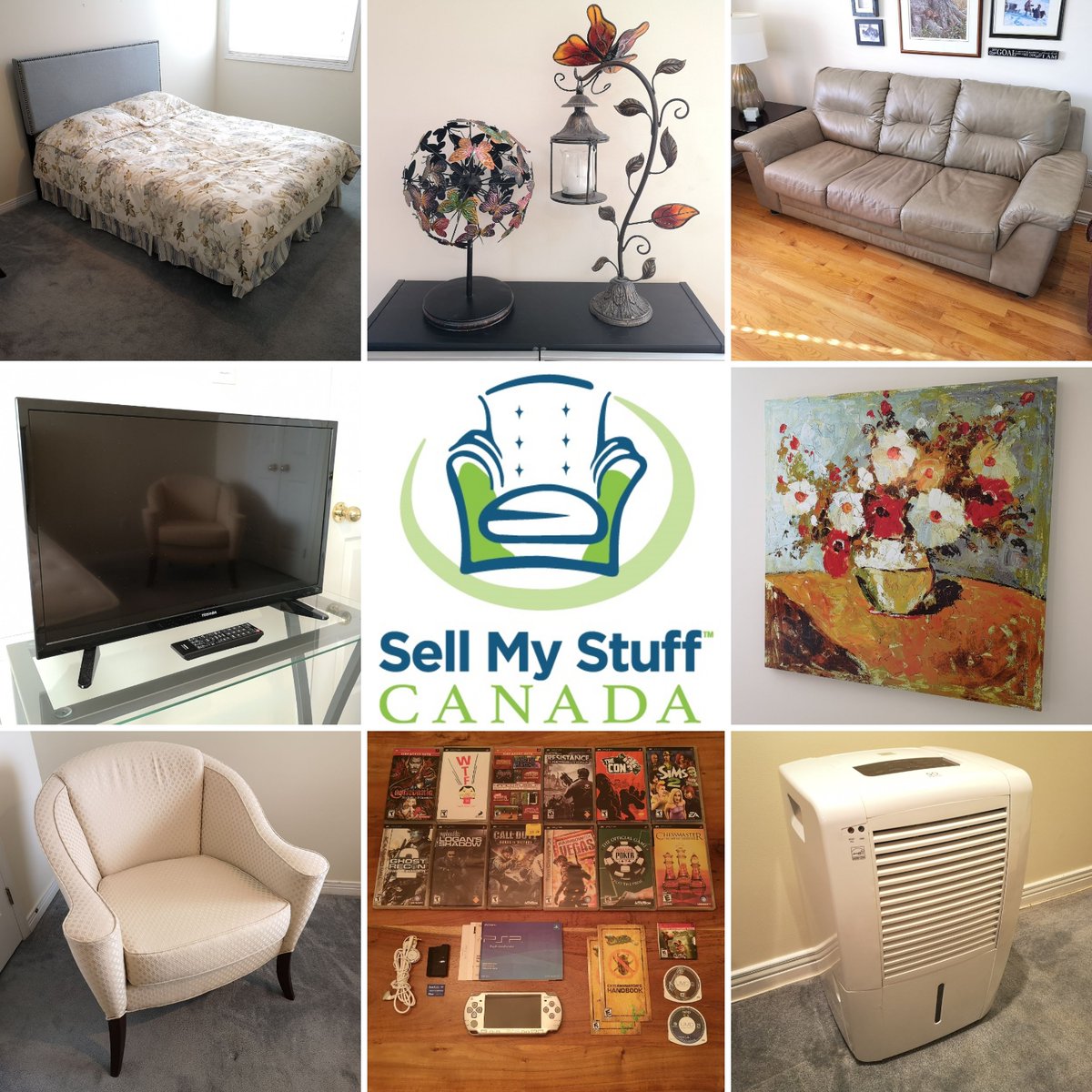 #Kanata #OnlineContentSale
– Click bit.ly/2TXHlbg to SHOP NOW!
#sunnybrookedrive #bridlewood #LEDTV #royaldoulton #sonypsp #nintendo #3dsxl #atari #snes #lufia2 #arearug #lazboy #sewing #chandelier #wayfair #danier #tools #furniture #thrift #ottawa #sellmystuffcanada🍁