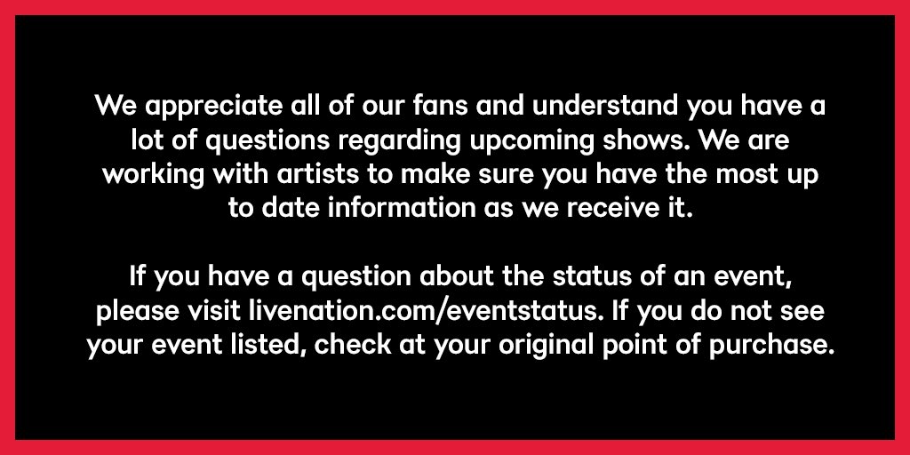 Live Nation Albq tweet media
