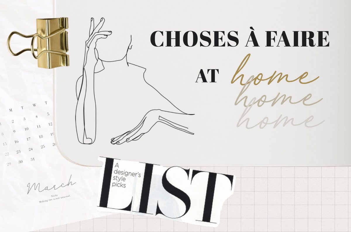 BLOG // 50 choses à faire à la maison ➡️ bit.ly/50-activités-m… ☕️🏠#confinement #RestezChezVousChallenge #RESTEZCHEZVOUS