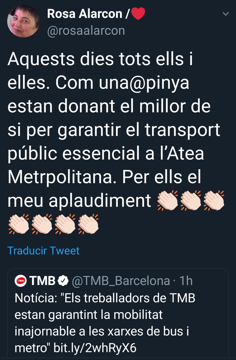 PeterPankRock's tweet photo. Está muy bien la campaña publicitaria de la  dirección de @TMB_Barcelona mientras juega con la salud de sus trabajadoras #metrobcn 
#COVID2019
#COVID19
#Covid_19
#yonomepuedoquedarencasa @rosaalarcon https://t.co/bP7GmJUB7h https://t.co/GmQjayJ0b4