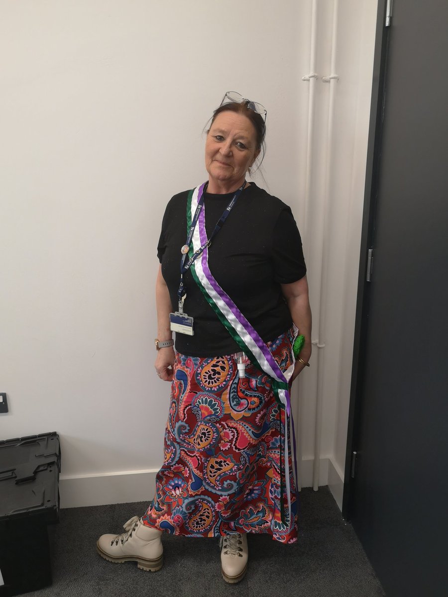 XChange2020's tweet photo. A #ShowTheSash thread featuring a selection of #sashers photos to mark #VotesForWomen @myBCU #IWD2020 4/ https://t.co/O0Bdua7cQl