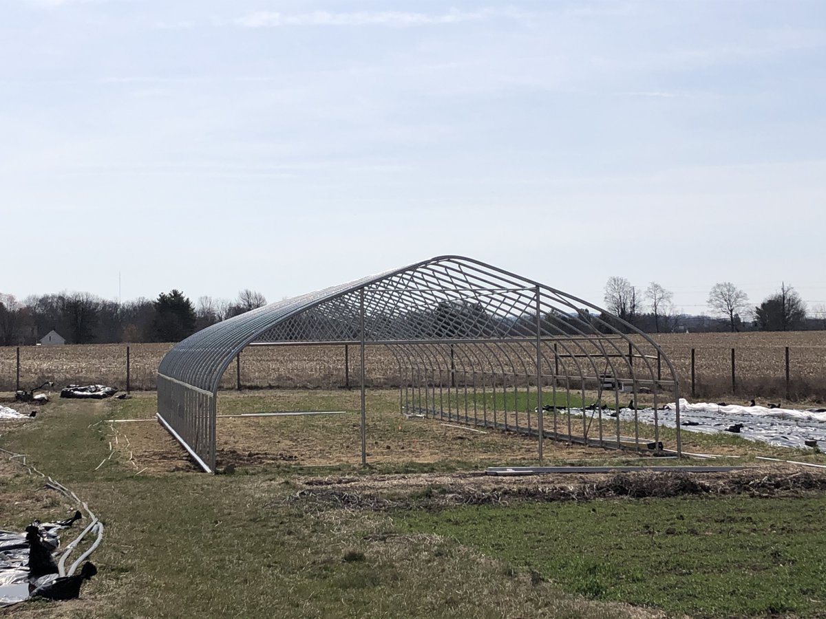 brcohen95's tweet image. In food and farm news, we're excited to have a new High Tunnel at the college farm, LaFarm. The mid-March color palate may be drab, but the greens soon to grow won't be. @LafEnvironment @LafCol instagram.com/lafayettecolle…