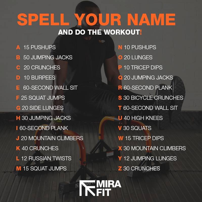 Mirafit Need To Get Your Workout In But Have No Equipment At Home Concerned About Maintaining Your Fitness While Self Isolating Don T Worry We Got You Follow Us For More