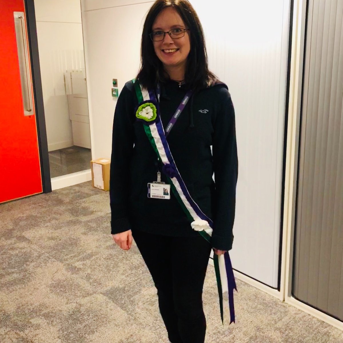 XChange2020's tweet photo. A #ShowTheSash thread featuring a selection of #sashers photos to mark #VotesForWomen @myBCU #IWD2020 2/ https://t.co/xpmlRf73oD