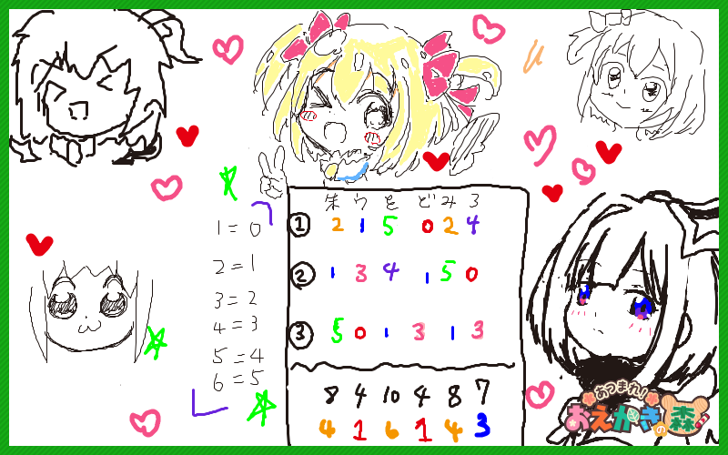 おえ森キャスお越し下さりありがとうございました!
急な対決にも関わらずお集まりいただいたウィンさん、をみつさん、どくりんごさん、みーちゃさん、ろりたんさん!対ありです!!見事優勝されたウィンさんおめでとうございます!!皆様ウィンさんに約束の物ご献上お願いします!(強制)次はカツ。