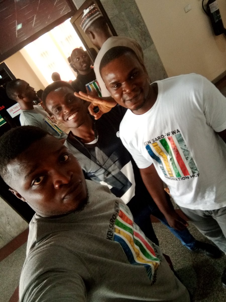 Android_Blaze's tweet photo. Was such an inspiring day with me and my team at #KSIHPitchNGradDay with @Magmarvel1 @davpeter3 meeting up with @aniediudo
We were happy 2 have a few words with him.
#PHdevndProud #CodifyNigeria https://t.co/uNHV8MgTRL https://t.co/i2tdWY2oMR