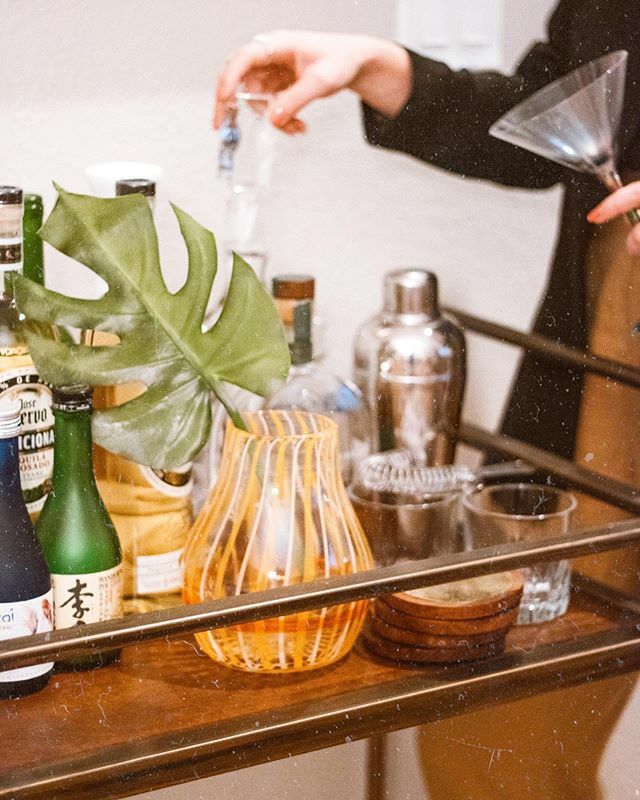 So in the midst of all the chaos I figured I’d provide something fun to do while we’re practicing social distancing. Who’s down to do some online shopping with me? I’ve just updated by bar cart with the help of one of my FAVE stores <a href="/anthropologie/">Anthropologie</a> 🌴 and their new Instagram @…