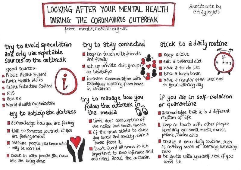 DSPG_Southwick's tweet image. Sound advice in these uncertain times #StaySafe #KeepARoutine