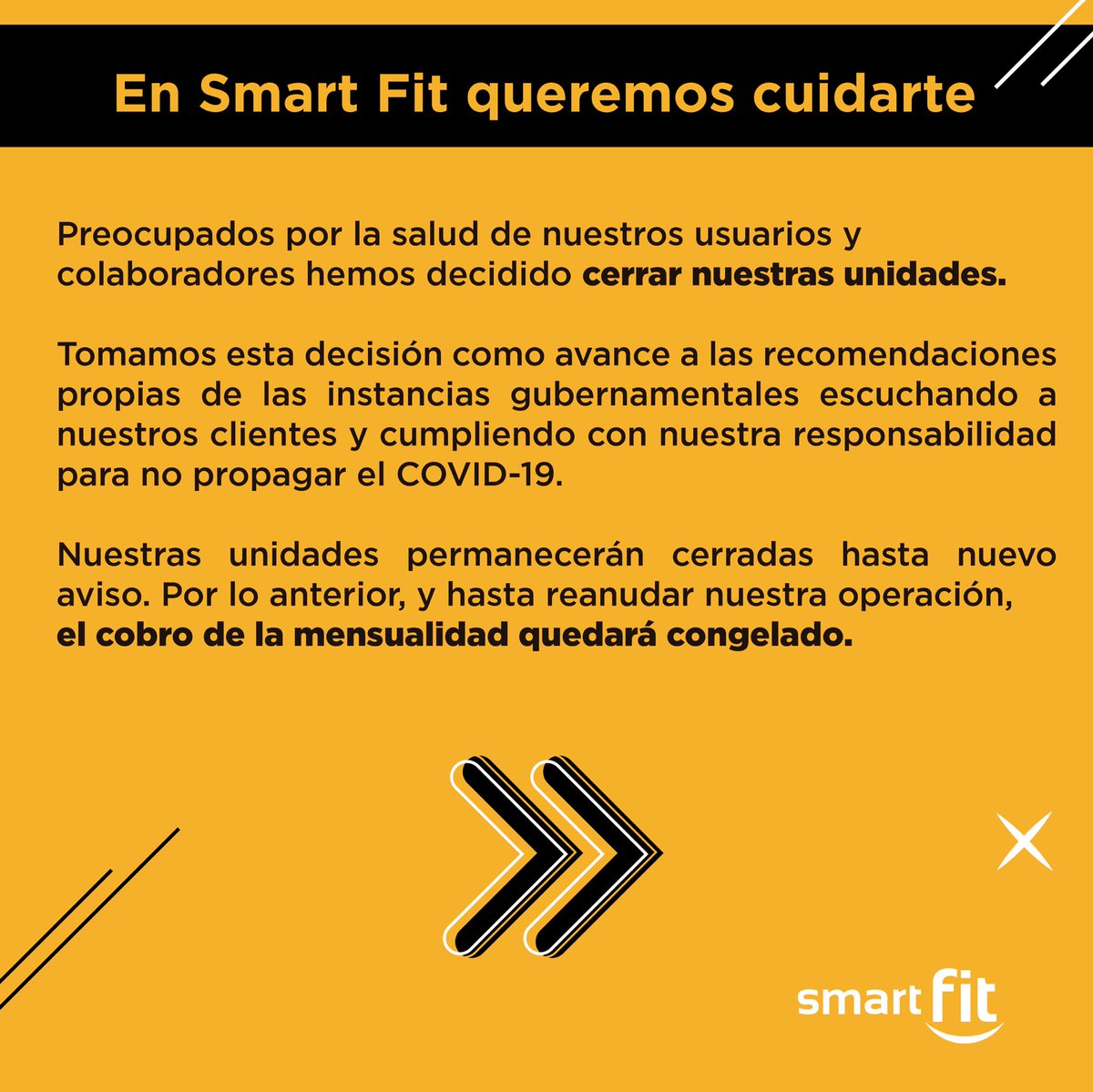 Smart Fit México tweet media
