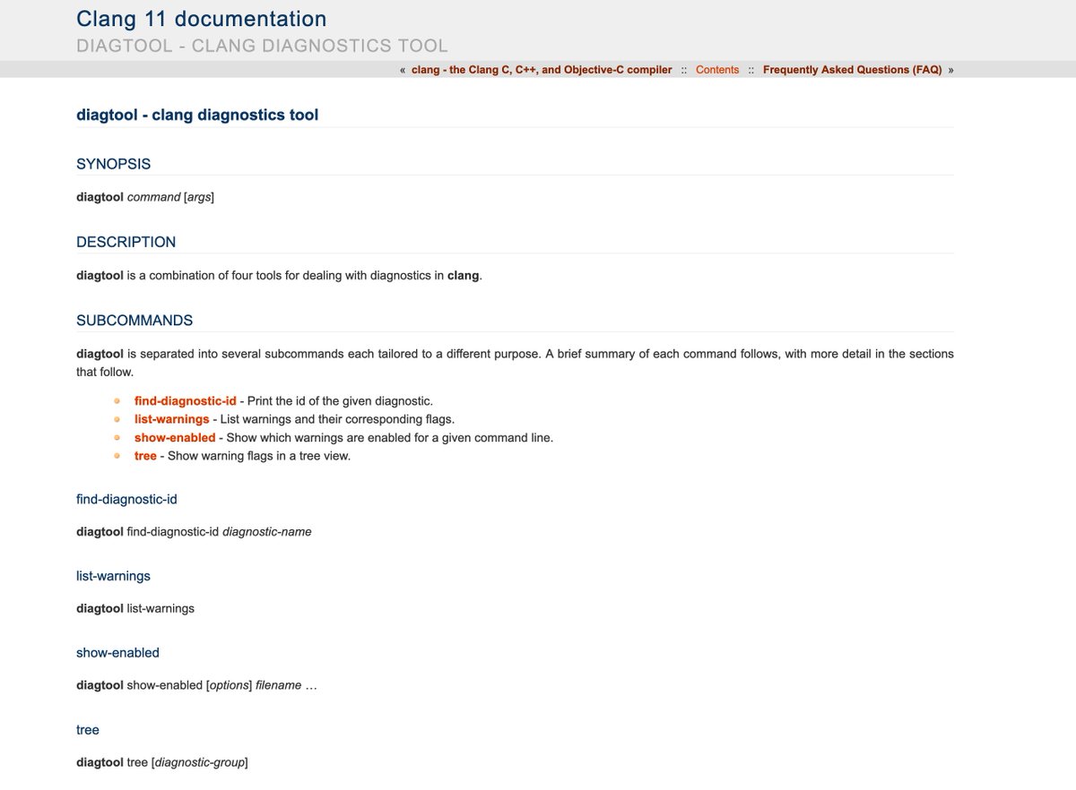 shafikyaghmour's tweet photo. TIL clang diagtool: https://t.co/pydB04tTUp

#cplusplus https://t.co/4MDyixZPzW