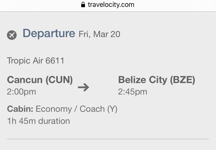 Cale_White's tweet photo. @travelocity need to cancel 2 flight tickets on March 20 (see image). Attempted phone last 5hrs, disconnected 4 times! No email option to cancel. No online form option available within 7 days of travel. Web Chat-bot unable to support cancelation. Need someone to connect with ASAP https://t.co/ixXestgNQN
