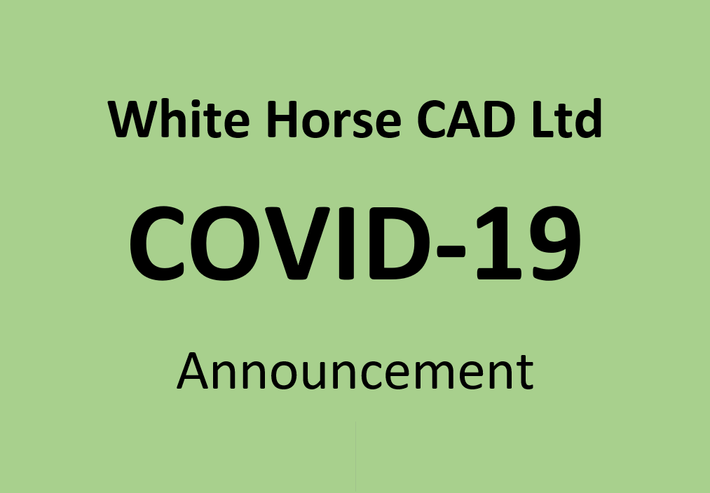 TimBobTastic's tweet image. Dear Valued Customer.
As we move into uncertain times with the COVID-19 pandemic I would like to assure all our clients, past, present and future that White Horse CAD do not foresee any major disruption to service.
Many of our… whitehorsecad.com/covid-19-annou…