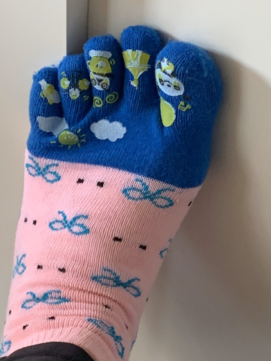 My favorite wacky socks.