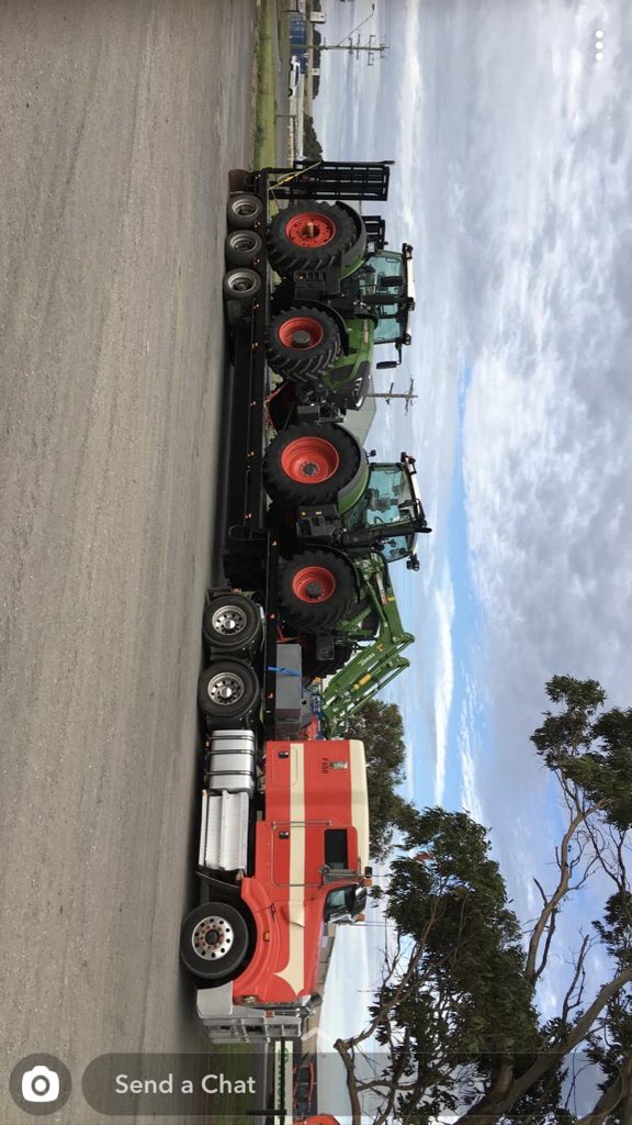 New 933 G6 and a 720 profi plus coming home for a PD and to be delivered to there new home in Elmore, #convertedtofendt #morecasetrades #eyresagandhaulage