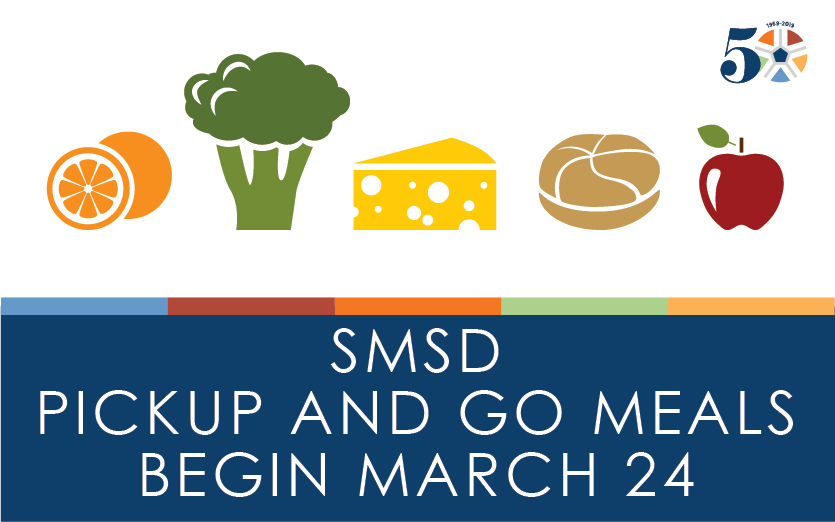 Beginning March 24, free breakfast and lunch will be available to all children ages 1 to 18 at four school sites.  Children must be present to receive breakfast and lunch. Read more: smsd.org/about/news-pos…