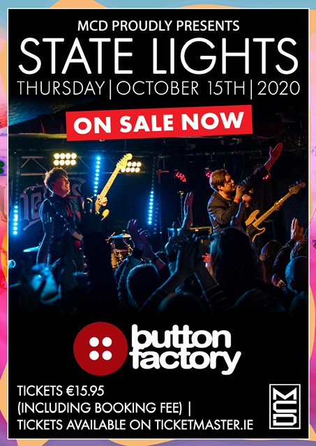 ButtonFactory22's tweet photo. ~ π₯ππ¦πππππ¨πππ ~
Dublin natives @StateLights have rescheduled their headline @ButtonFactory20 show for October 15th β‘οΈβ‘οΈ
π§πΆπ°πΈπ²ππ > https://t.co/D5DQUAZrsB
*Previously purchased tickets remain valid*
#MCDproductions #StateLights #ButtonFactroy https://t.co/PAbZRORx9k
