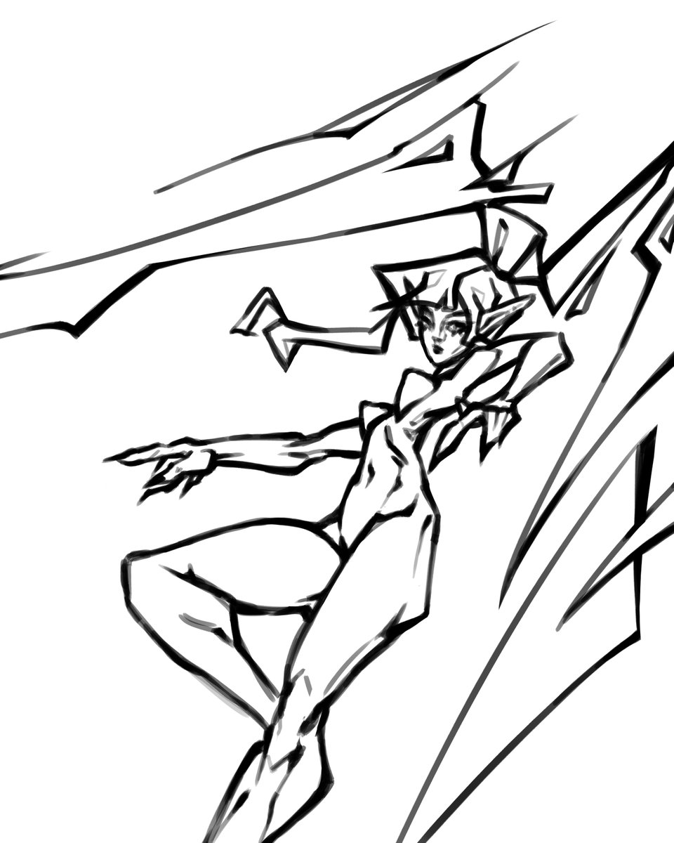 Hey guys and gyals, i know i didnt post shit these past weeks but pls take a look at these🤪final color comb for my oc, also chose her fighting style/weapon, its her wig!! i love the idea tehe. the last thing t do now is the final illustration soo uhh gimme 1 month😭😭