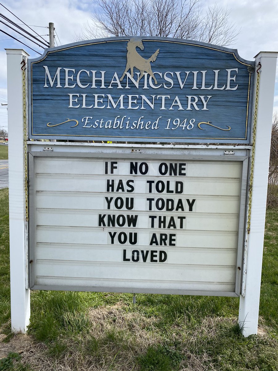 CCPS_MESMustang's tweet photo. Hello #TeamMightyMustangs! I hope everyone is doing well and staying healthy—we all miss you!! Let’s continue to spread LOVE and not germs!! #WeLoveMES #TogetherItsPossible https://t.co/1jm6Pp5Jqb