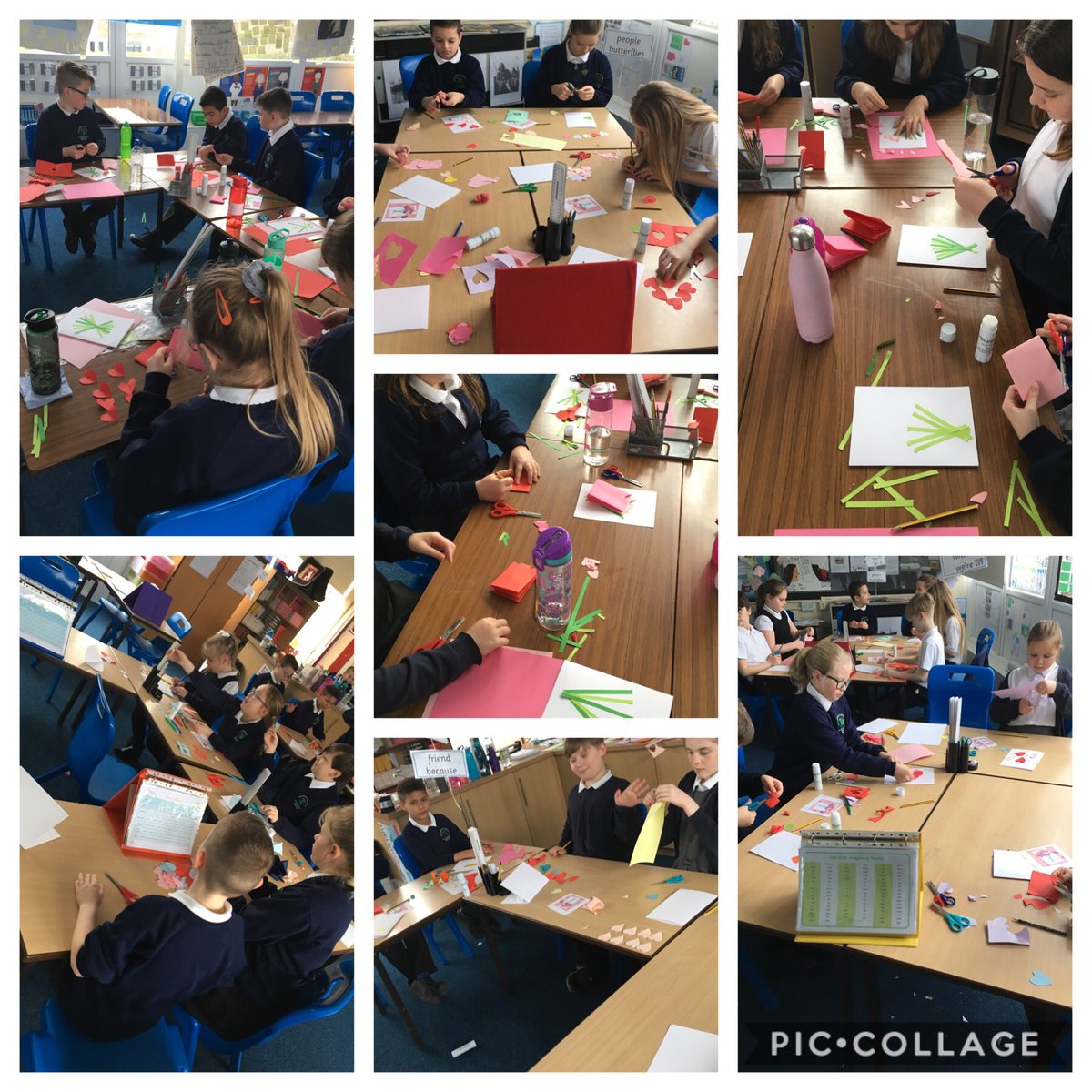 SpringCottagePS's tweet image. Mother’s Day cards in Year 5 today. #springcottageart #springcottage5L #springcottage5T