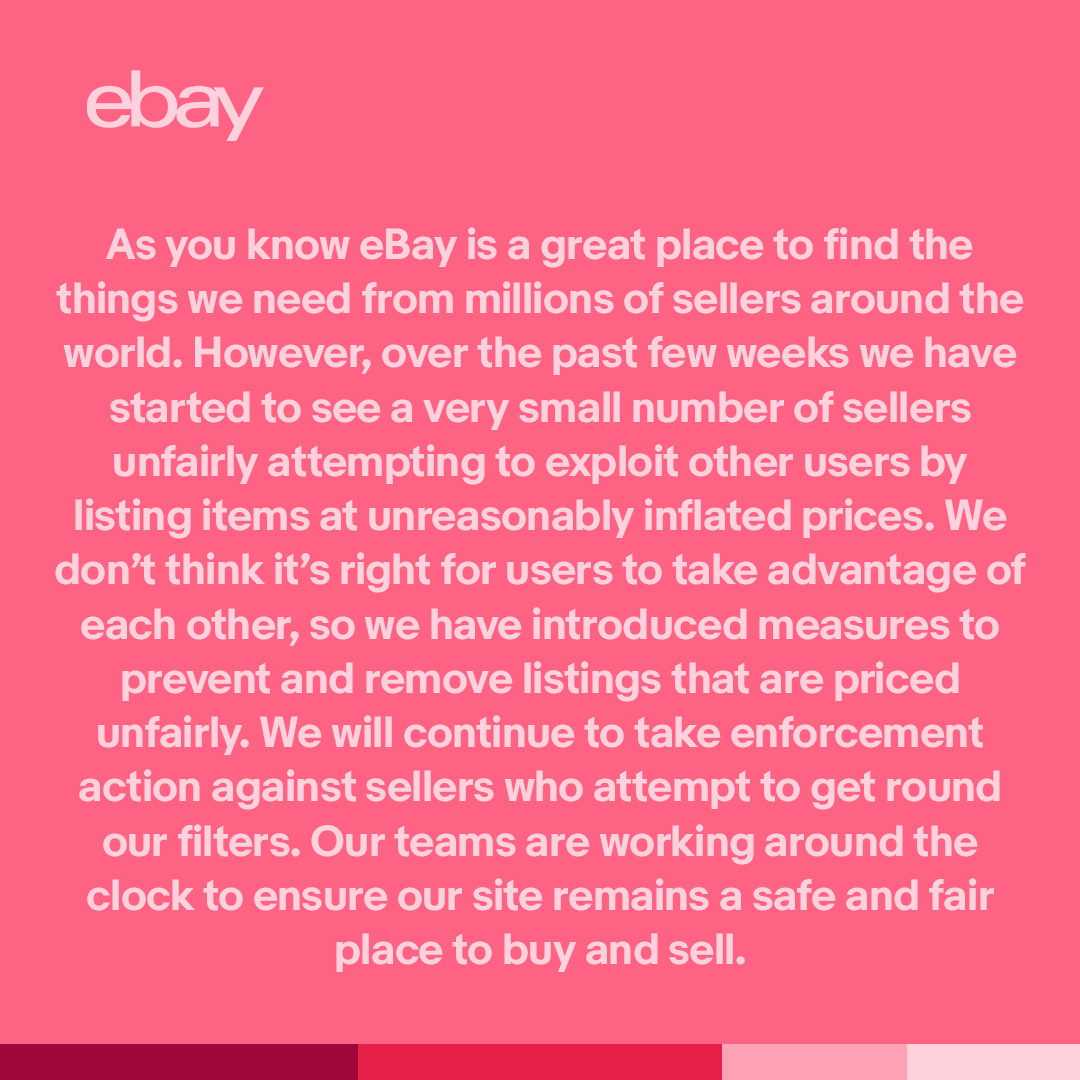 eBay_UK's tweet photo. A note to all of our customers. https://t.co/huxKJXWAiz