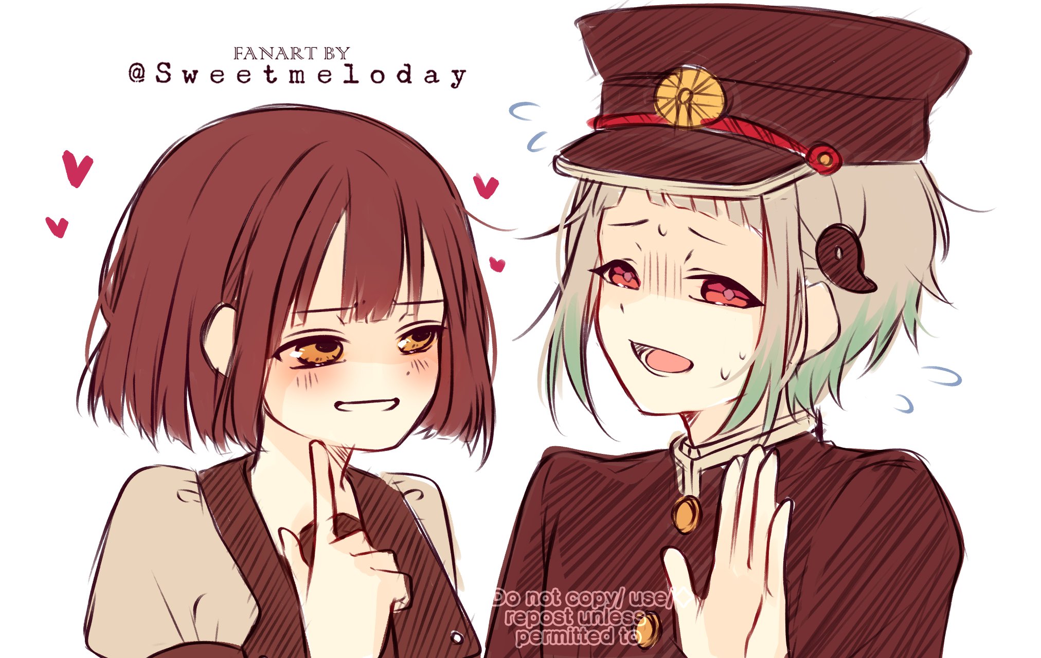 Sweet 🌻 Meloday on Twitter "I bring to you Hanakokun and Yashiro in