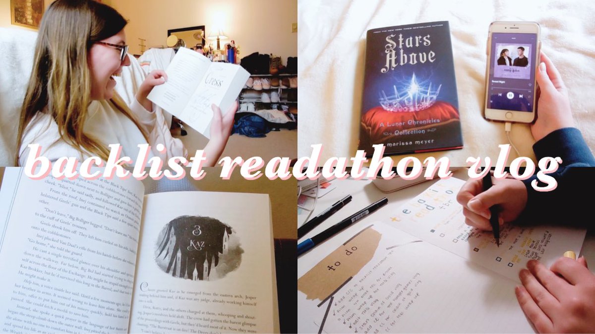 withlovelisa_'s tweet photo. NEW VIDEO!!
its my vlog from the week of the backlist readathon!!
🌟 an exciting book delivery!!
🌟 some new fave books👀
🌟 hopefully a good distraction from everything going on right now💜
https://t.co/FiyeOqtKs3 https://t.co/BVlr6S86Xv