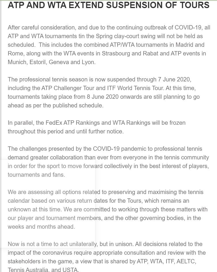 Pro Tennis Tournaments (ATP & WTA Schedule)