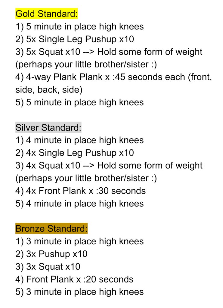 HNGuidance's tweet photo. We're not in school but #WellnessWednesday is still a go! Coach Krainz whipped up a good ol' fashioned Green Wave Workout for ya'll --- Can you hit the gold standard??? #WavesOfWellness #CoachGainz https://t.co/K3YcHjRPYO