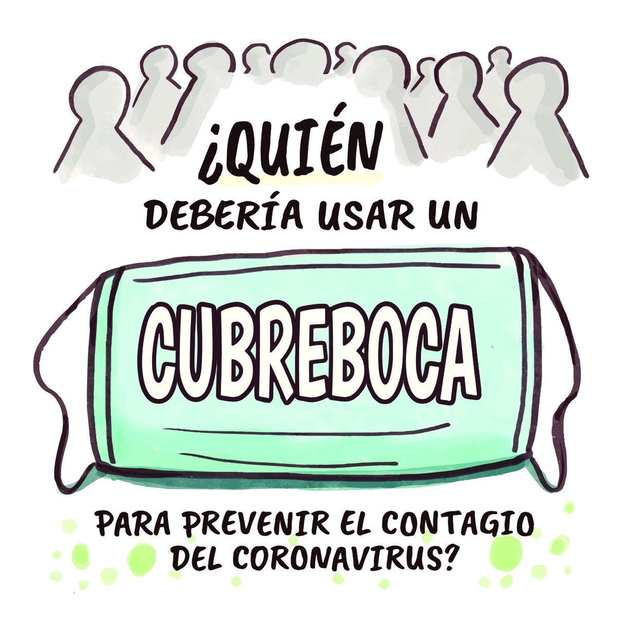 IgnacioBCamposE's tweet photo. Encontré un cómic interesante sobre el uso de cubrebocas para evitar contagios, me parece pertinente compartirlo, también les  recomiendo consultar la página https://t.co/9dLQ8LGFrK para tener información objetiva y oficial, así como la conferencia diaria al respecto (1 de 3) https://t.co/ed1maIAZuy