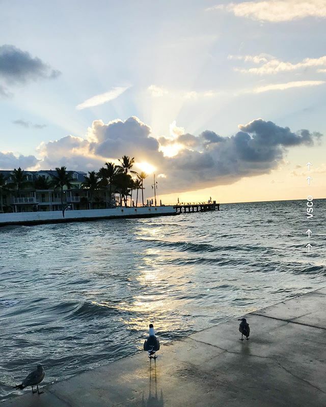 Beautiful sunrise! #keywest #birthdayweek #roadtrip #sunrise #florida #ocean #southernmostpointusa ift.tt/38WWRbT