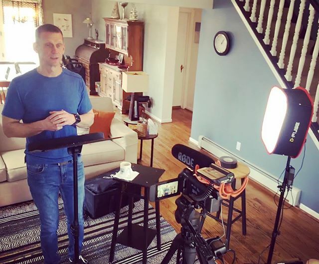 cbcjoy's tweet photo. Here’s a sneak peak of a trial run for Sunday’s message, coming to you from Pastor Dave’s own living room! https://t.co/XRzlxnKsTm https://t.co/zIDqklnvDn