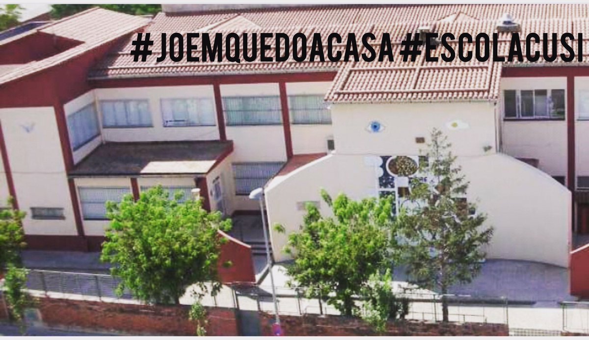 escolacusi's tweet photo. Tots els alumnes que vulguin poden fer un cartell amb el lema #joemquedoacasa amb el dibuix de l’escola a sota.
Després us feu una foto amb el vostre cartell i la pengeu a Facebook, Twitter i/o Instagram amb els hashtags #escolacusi #joemquedoacasa 
Què us sembla? Animeu-vos! https://t.co/TjfLgFEeL9