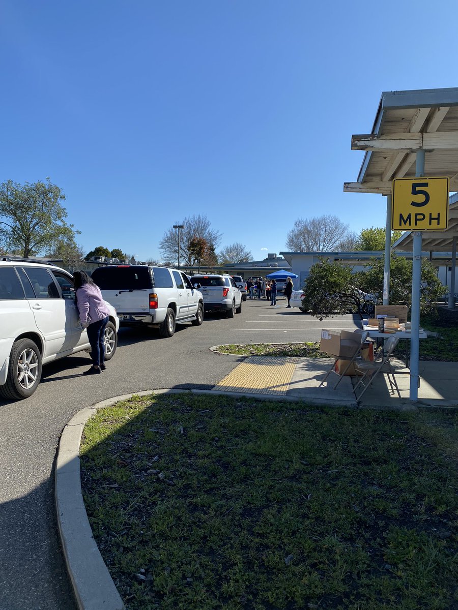 Really appreciate our Orcutt employees helping pass out lunches, learning packets, &amp; books.  #WeAreOrcutt