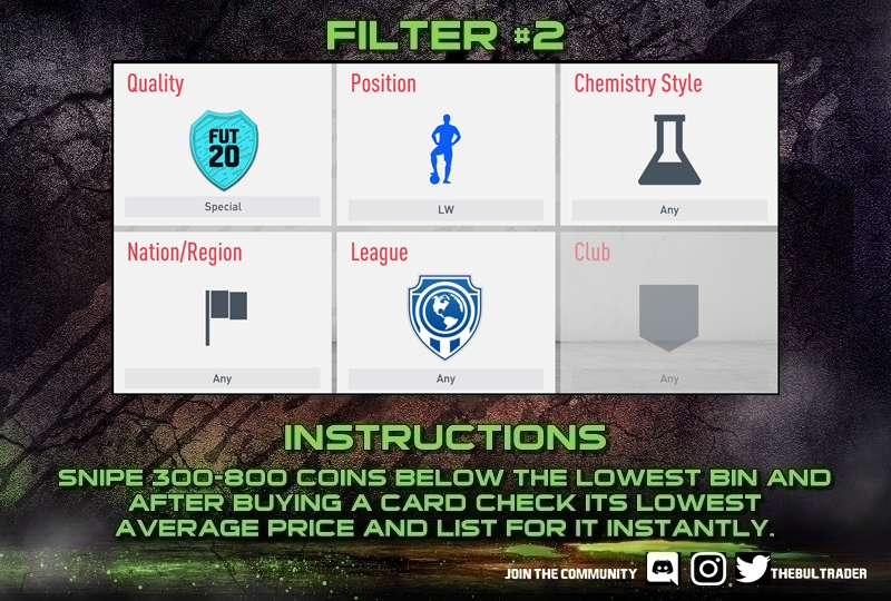 TheBulTrader's tweet photo. Looking for a way to make some quick coins?🤔

Get on these filters given by me!💸

Join my Discord server! https://t.co/5hP931FetD

#FIFA #FIFA20 #FUT #FUT20 #FIFA20UT #FIFAUT #FUTPlayerDays #FUT20PlayerDays #FUTTrading #SnipingFilter #FIFASniping #FIFASnipe #FUTSniping https://t.co/FDMiwwtjN3