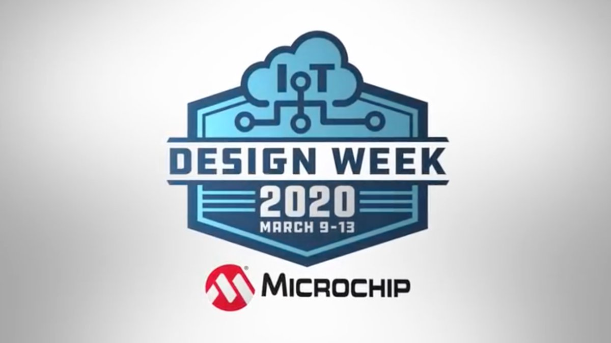 MicrochipMakes's tweet image. Did you miss #IoTDesignWeek2020? You can now watch the livestream event in its entirety: bit.ly/2Ukw8jV