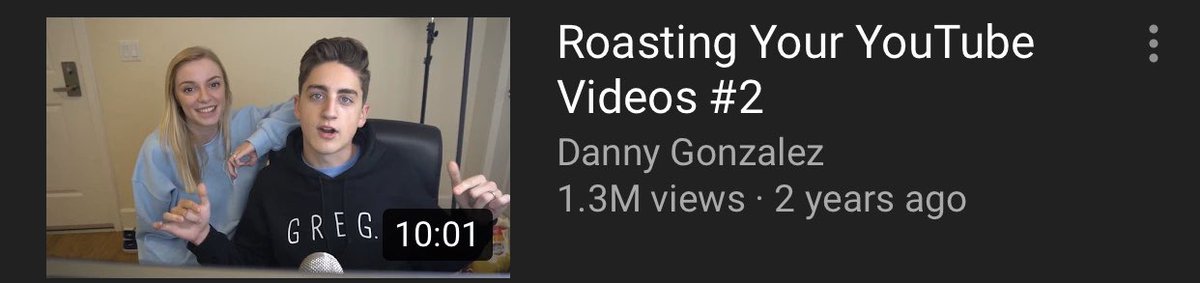 dannygonzalez's tweet photo. i’m gonna do another one of these on my second channel plz send me your youtube vids and i will make fun of (or compliment) them https://t.co/O2o8xDlBtk