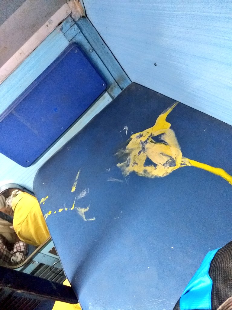 Gaurav21512286's tweet photo. This is cleaniness and hygiene of indian railways think where should i sleep ( On the Floor) ...and we want to fight with #Corona really is that true there is no place to stand in train #feelfear. Train No11039 s. no.70(S9). @narendramodi #indianrailway @PiyushGoyal @PMOIndia https://t.co/6HIEjyyvd5