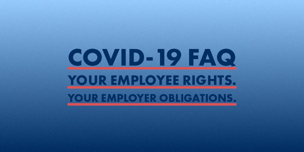 We've received hundreds of calls from Massachusetts residents and employers looking for guidance on sick time, unemployment, and other labor issues.

We've put together an FAQ on your rights and employer obligations. We'll keep updating it as laws change: bit.ly/employerfaq
