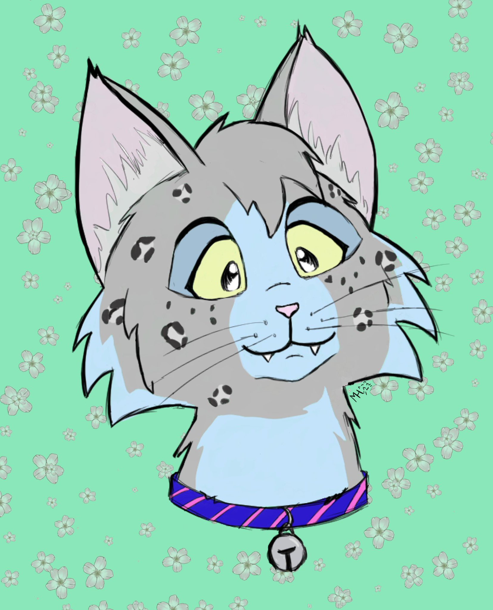 Commission Cat Icon/bust 