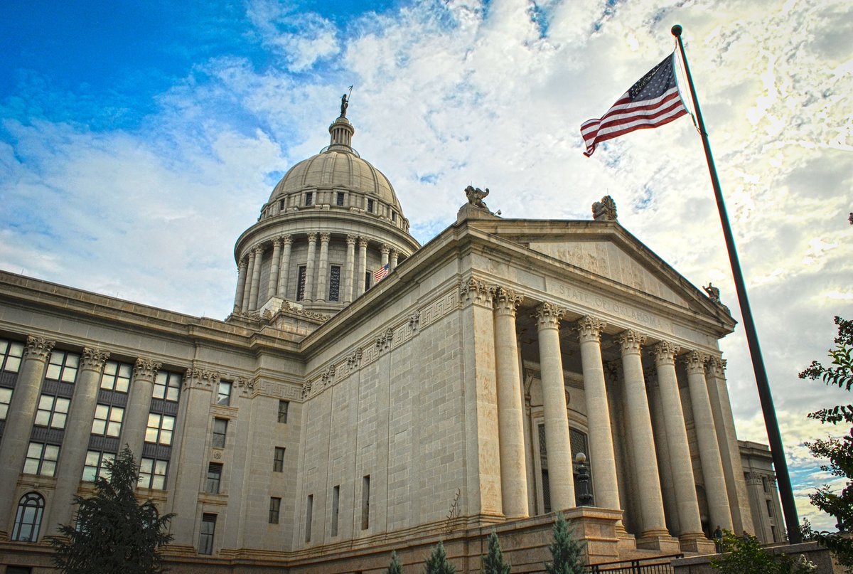 OKPolicy's tweet photo. "The Oklahoma Health Care Authority (@ok_hca) is making a mockery of the public hearing process and appears oblivious to the fact that there is a national health emergency occurring." -OK Policy Executive Director @AhniwakeR #okleg #coverok 1/ https://t.co/t4EBcPIHpr
